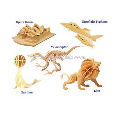 3D Puzzle Animal Wooden Toy