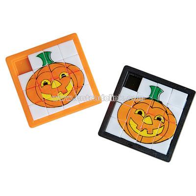 2.5" Pumpkin Slide Puzzle