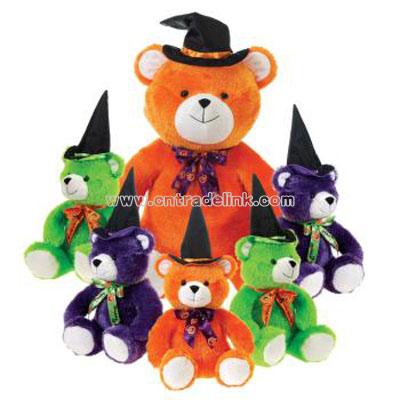 Assorted Color Hi-Mink Sitting Bears