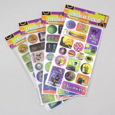 Halloween Lenticular Stickers