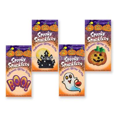 Halloween Glitter Tattoos