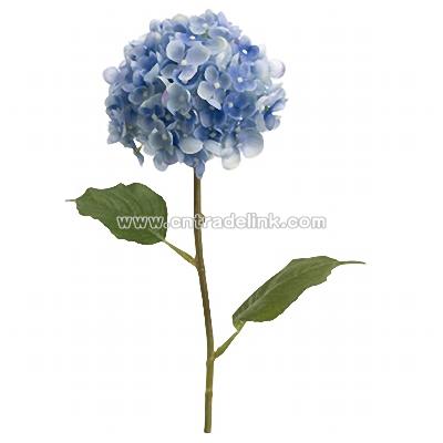 23" Artificial Small Hydrangea Spray in Delphinium Blue