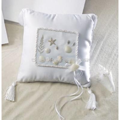 Coastal Mist Ring Pillow