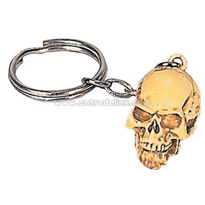 1" Skull Keychain