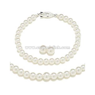 Pearl Jewelry Set