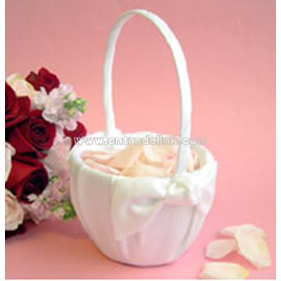 Love Knot Flower Girl Basket