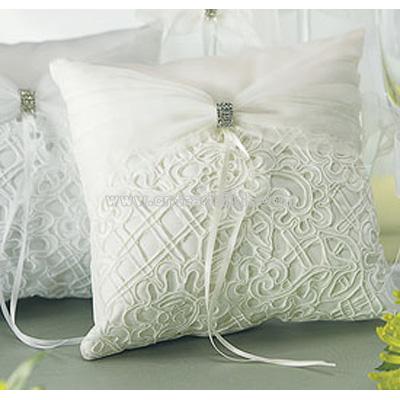 Bridal Tapestry Square Ring Pillow