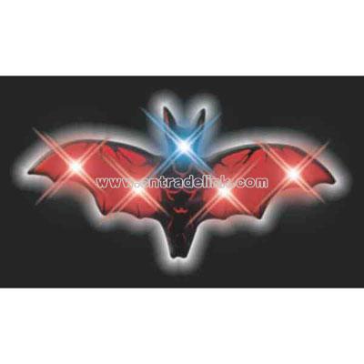 Blank vampire bat flashing pin