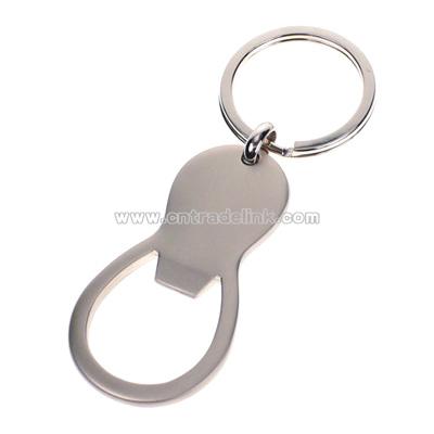 Circular Bottle Opener Key Chain