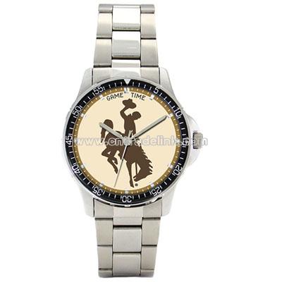 Gametime Wyoming Cowboys Men's Coaches Series Watch