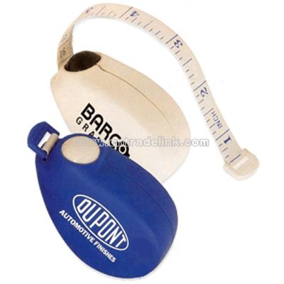 Tear Drop Tape Measure with Release Button