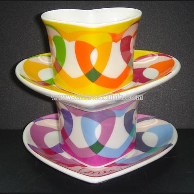 Porcelain Cup and Saucer