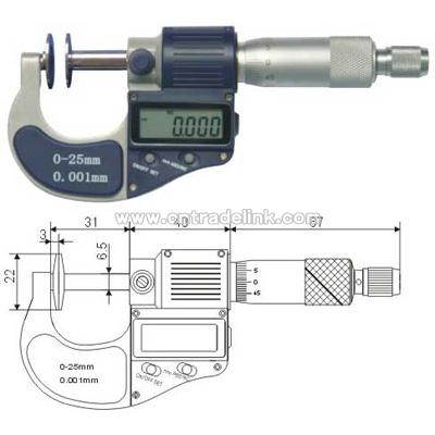 Dual Point Digital Micrometers