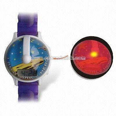 Promotional Plastic Cartoon Watch