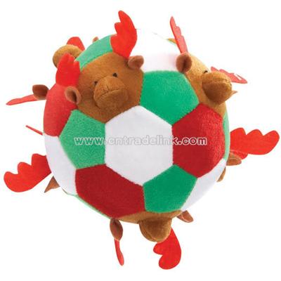 Yuletide Gigglers Plush Giggle Balls REINDEER