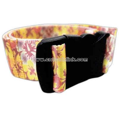 Promotional Digital Sublimated Adjustable 87" Heavy Duty Luggage Strap