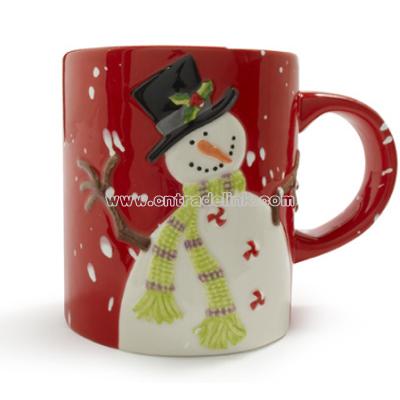 Snowman Ceramics Collection Mugs