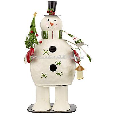 Tin Wobbly Snowman, Small