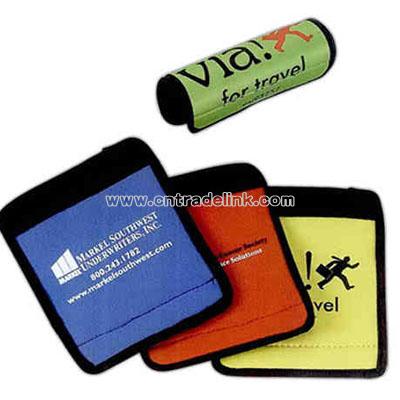 Promotional Soft Neoprene Handle Wrap With Velcro Closure For Luggage