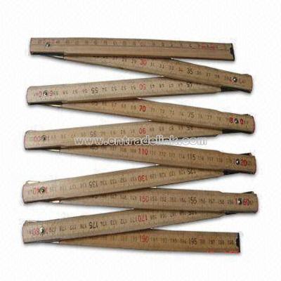 Wooden Folding Ruler