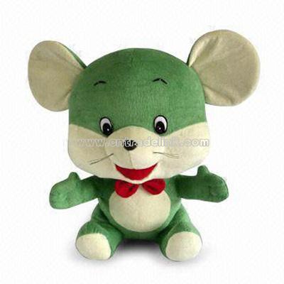 Lovely Sitting Mouse Plush Toy