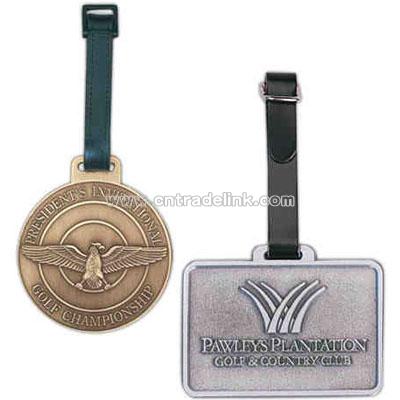 Golf Metal Bag Tag