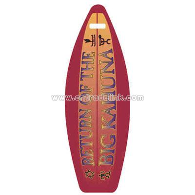 Promotional Surf Board Shape Bag Tag