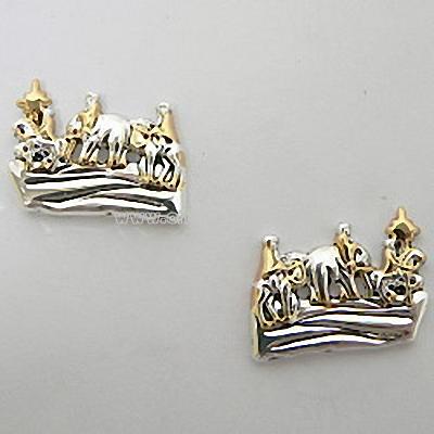 3 WISE MEN CHRISTMAS EARRINGS