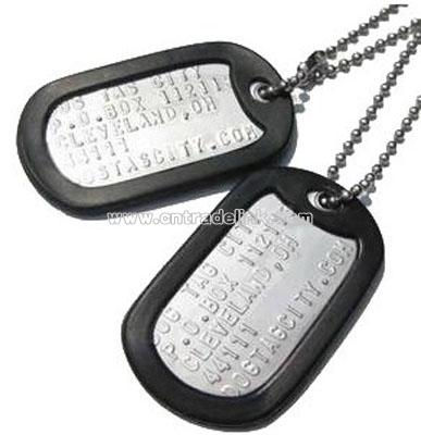 Military Dog Tag Set