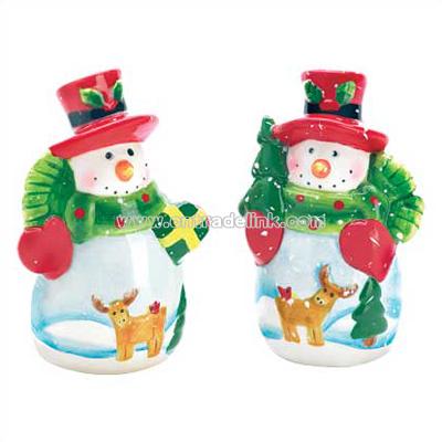 Snowman Salt and Pepper Set