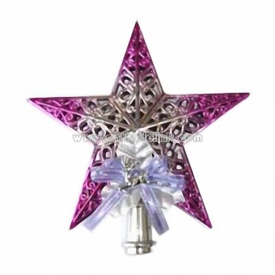 Shiny Star Christmas Tree Topper