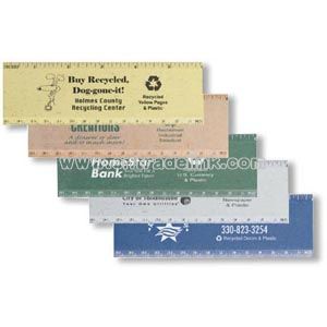 Recycled Material 6" Ruler