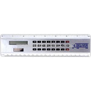 Solar power calculator with ruler