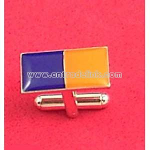 Raised Enamel Cufflinks