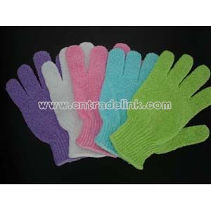 Nylon Bath Gloves