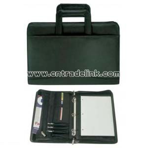 Leather Handle Binder