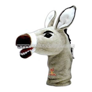 Talking jackass head cover