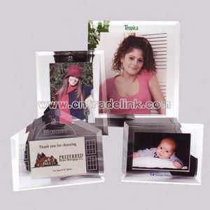 Glass photo frame