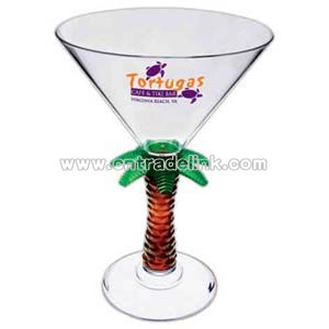 Tall martini glass