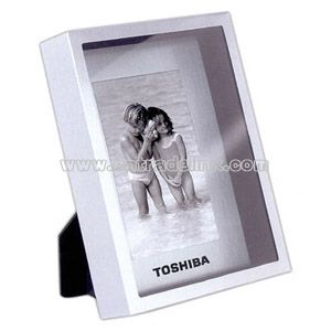 Acrylic front Brushed aluminum back photo frame