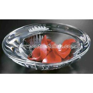 Crystal high bowl