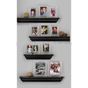 Crystal double photo frame