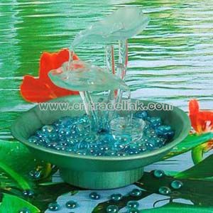 Glass Tabletop Fountain