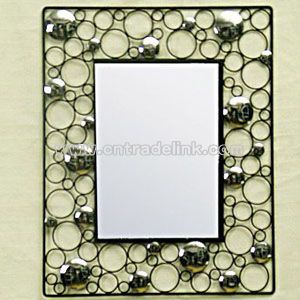 Metal Wall Mounted Mirror