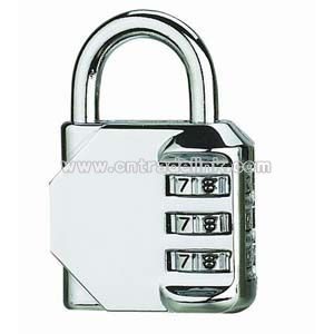 Zinc-Alloy Combination Padlock