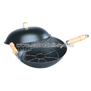 Non-Stick 4pcs Wok Set