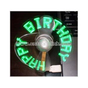 USB Flashing Fan