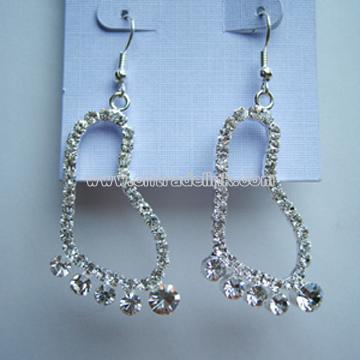 Rhinestone Earring