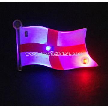 LED Flag Badges, Flag Pin