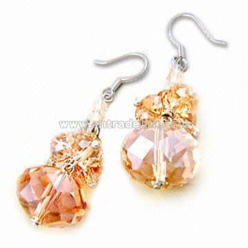 Crystal Beaded Earrings